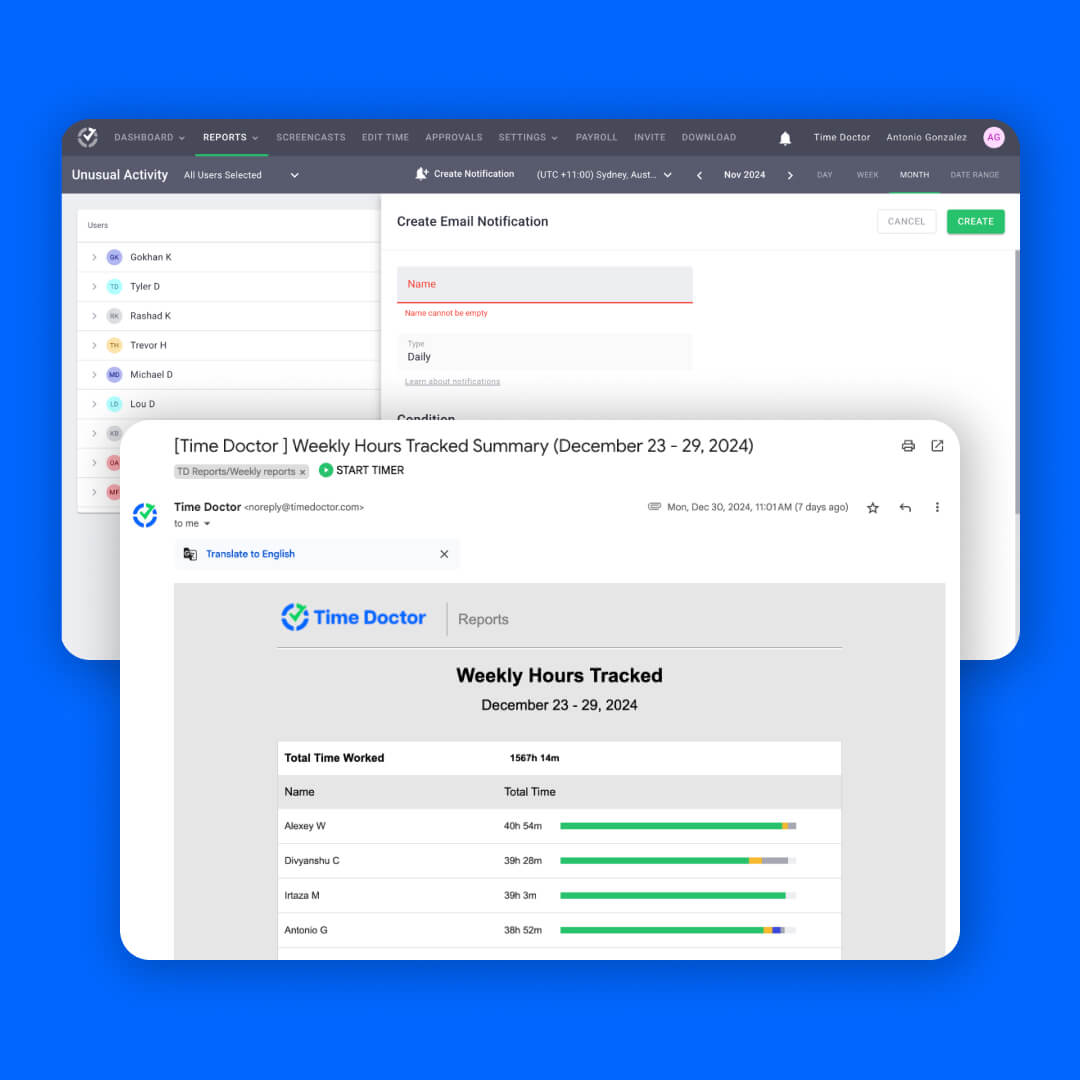 Boost team productivity with Time Doctor’s latest features