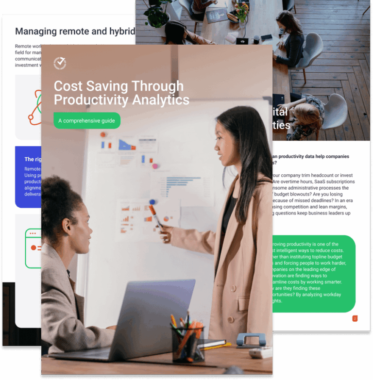 Productivity Analytics: Boost efficiency and reduce expenses